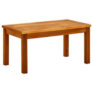 Garten-Couchtisch Akazie Massivholz Braun 70 x 40 x 36 cm