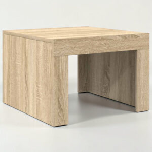 Quadratischer Wohnzimmertisch in Sonoma Eiche – 50×50×35 cm, robust & modern
