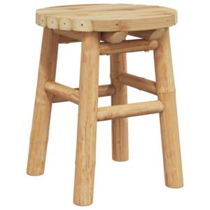 Hocker aus Bambus Natur 30 x 30 x 36 cm