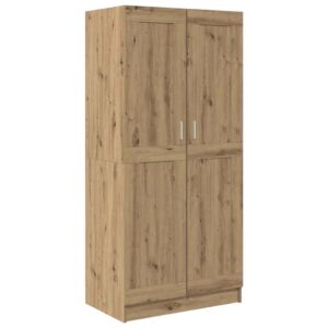 Drehtürenschrank aus Holzwerkstoff Artisan-Eiche 82,5 x 51,5 x 180 cm