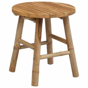 Bambus Hocker Natur 42 cm