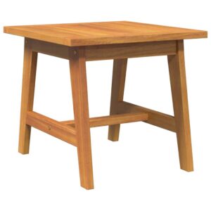 Garten-Beistelltisch Akazie Massivholz geölt Natur 45 x 45 x 40 cm