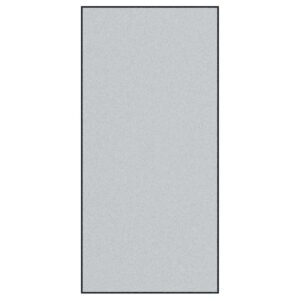Fußmatte Rutschfest Polypropylen Grau 120 x 250  cm