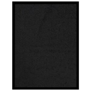 Fußmatte Rutschfest Polypropylen Schwarz 40 x 60 cm